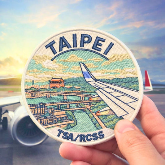 RBF現貨  TAIPEI RCSS patch 9cm 臂章 ARM9-TTRN *free shipping* 全球免運費