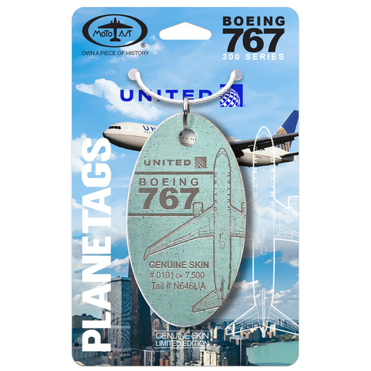 RBF  United 767 PLANETAGS N646UA 721352897956 全球免運 Free Shipping Worldwide