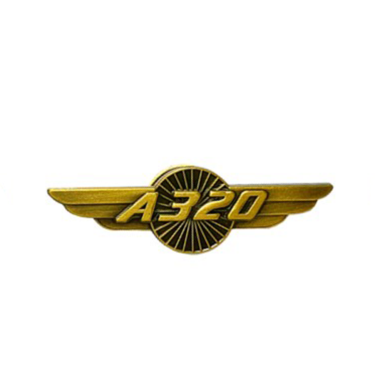 RBF現貨  A320 pin 胸章 A320-PIN *free shipping* 全球免運費