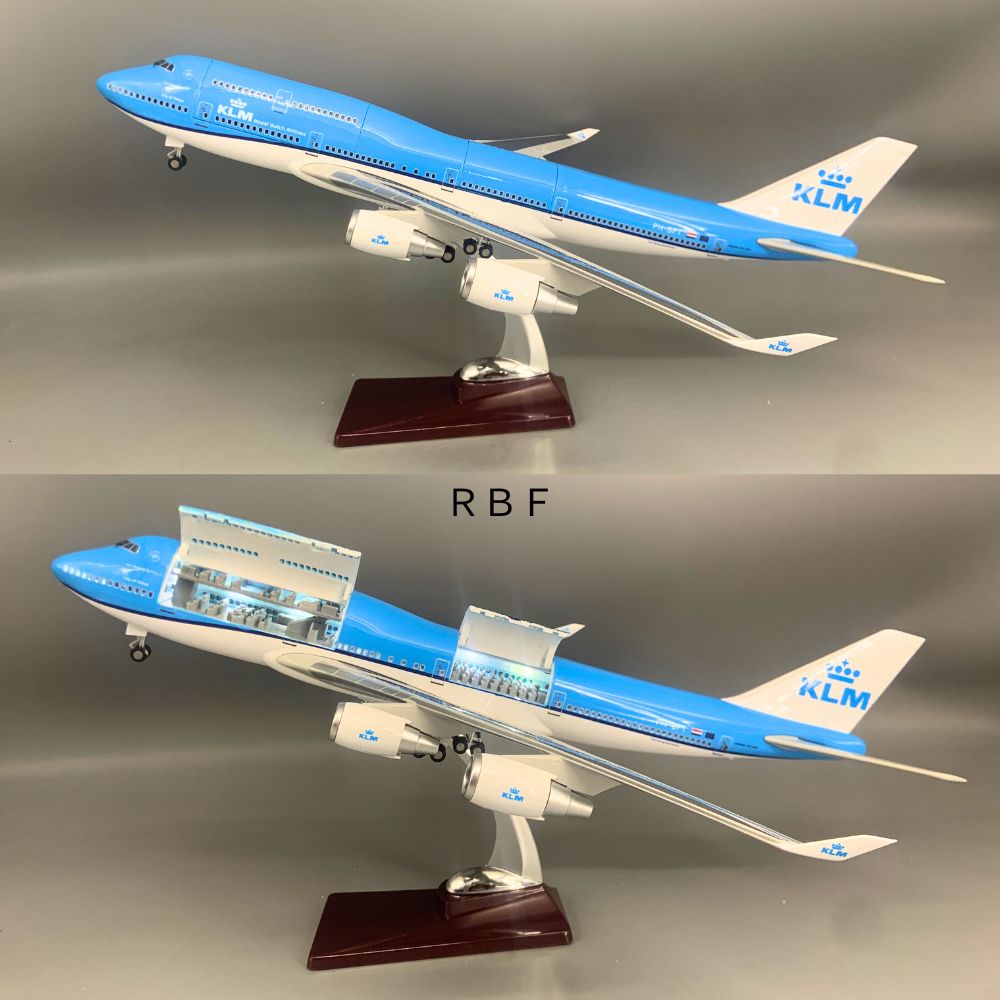 RBF  1:150 747 KLM CUTAWAY MODEL C105-1