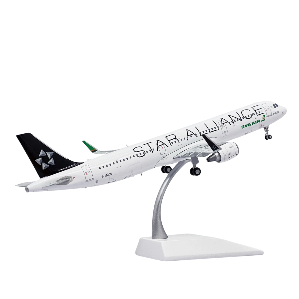 RBF現貨 JC 金屬 1/200 Eva Air A321 "Star Alliance" B XX20204 *free shipping* 全球免運費