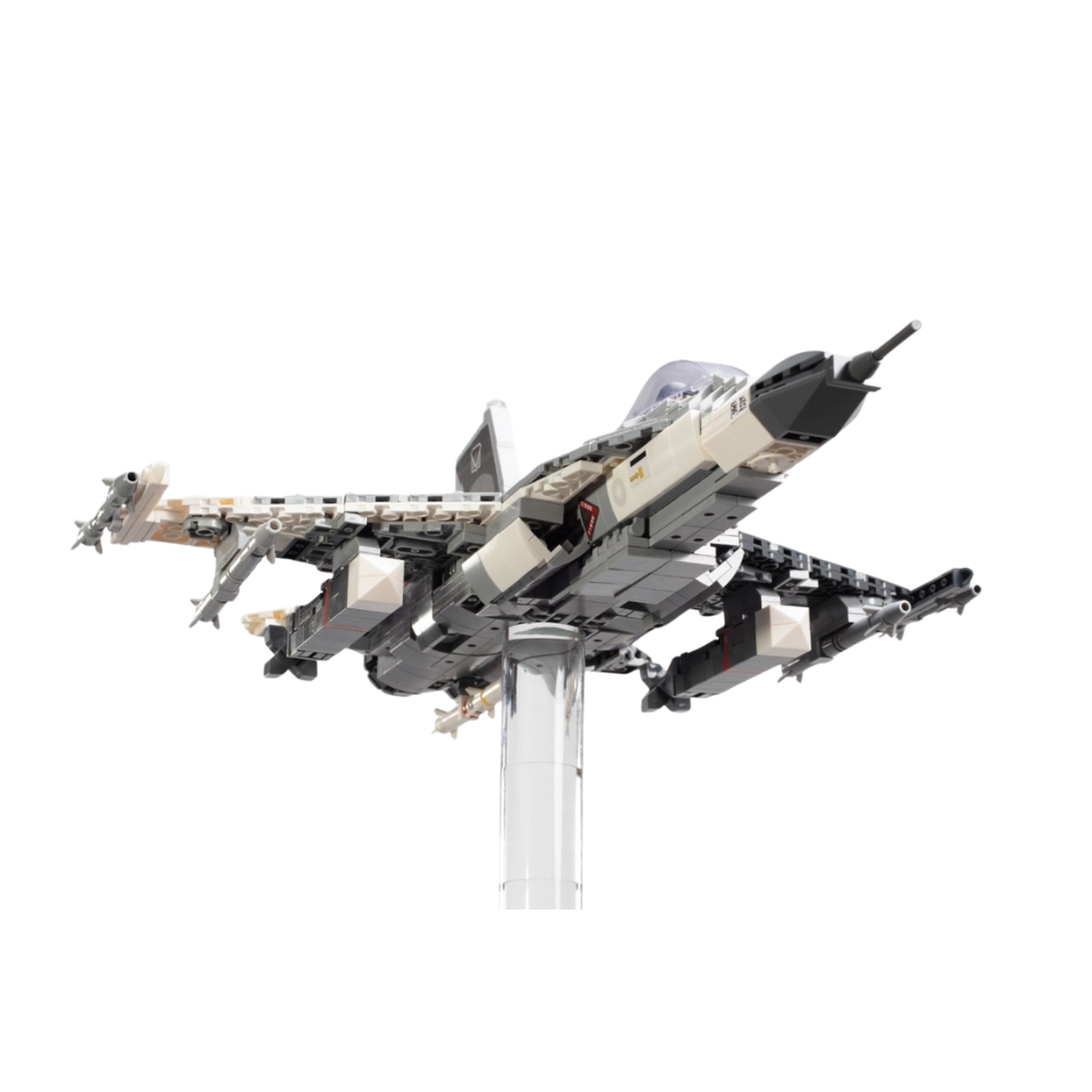 RBF絕版 ROCAF IDF Brick Kit 37cm 積木模型套件 MC18 *kostenloser Versand* 全球免運費