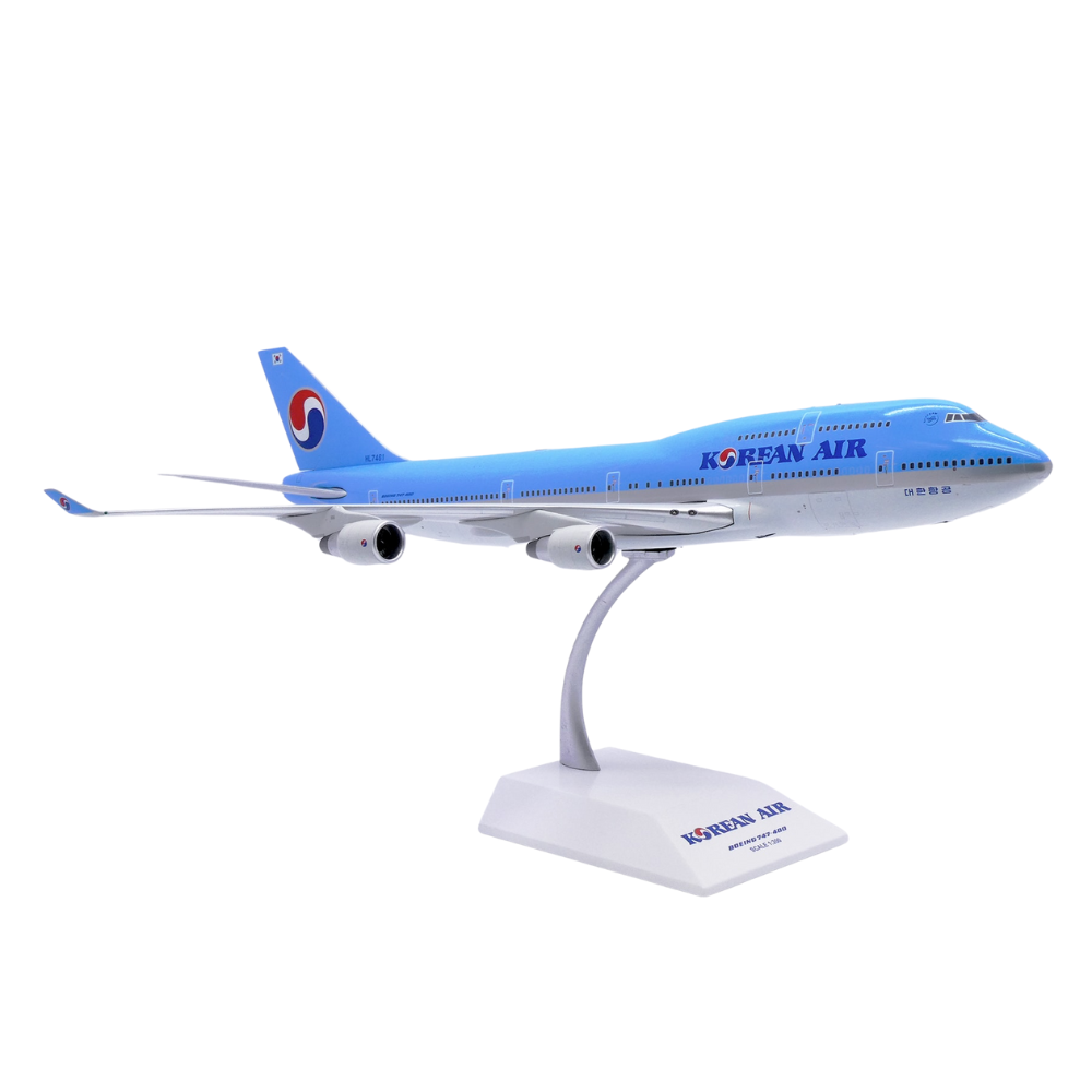 RBF現貨 JC 金屬 1/200 Korean Air 747-400 Last Flight XX20187 *kostenloser Versand* 全球免運費