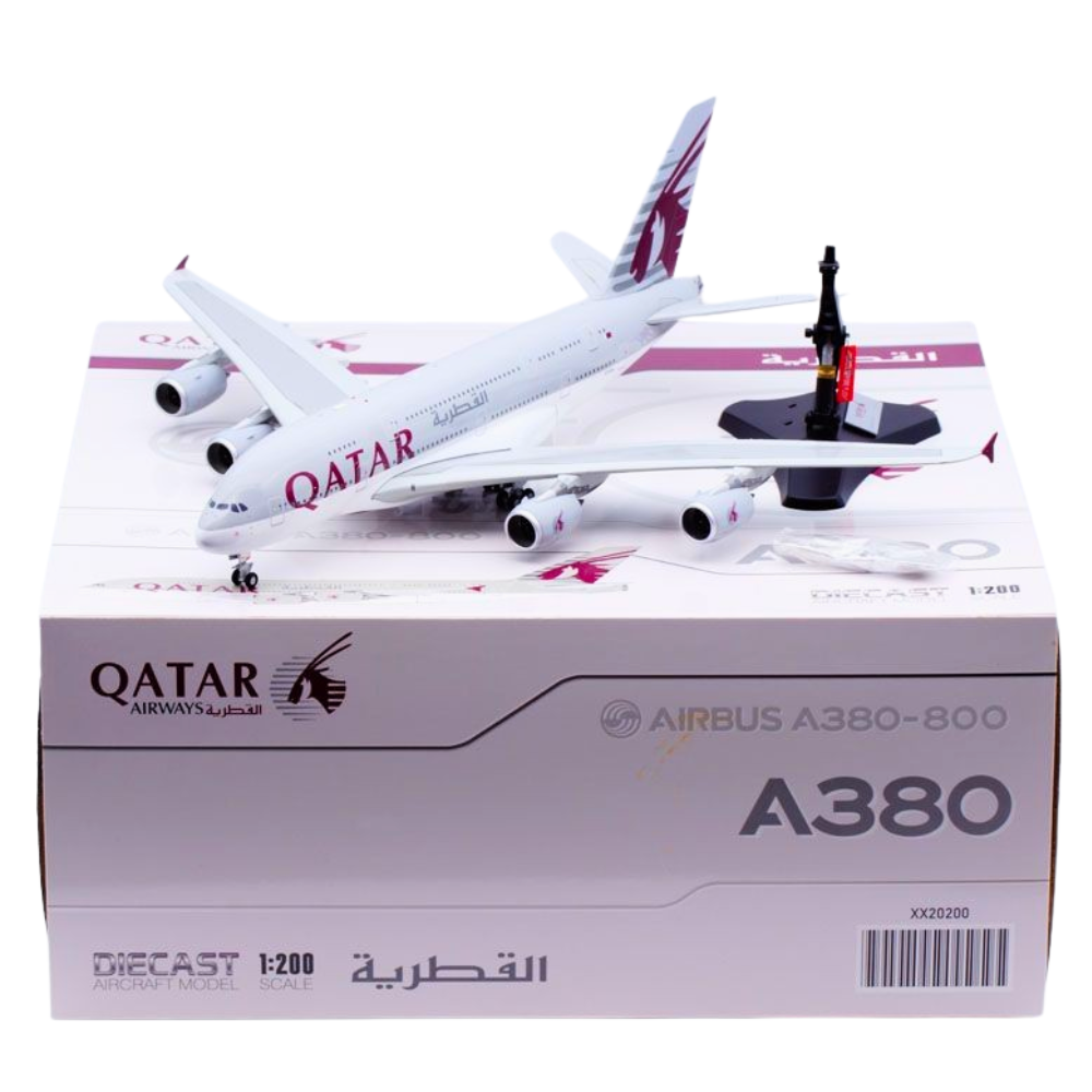 RBF現貨 JC 金屬 1/200 Qatar A380 A7-APG XX20200 *free shipping* 全球免運費