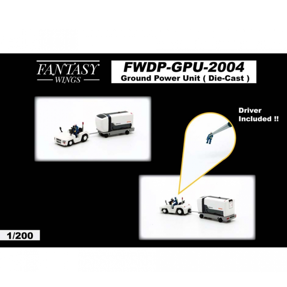 RBF現貨 FANTASY 機場地勤 1:200 Ground Power Unit Set FWDP-GPU-2004 *free shipping* 全球免運費