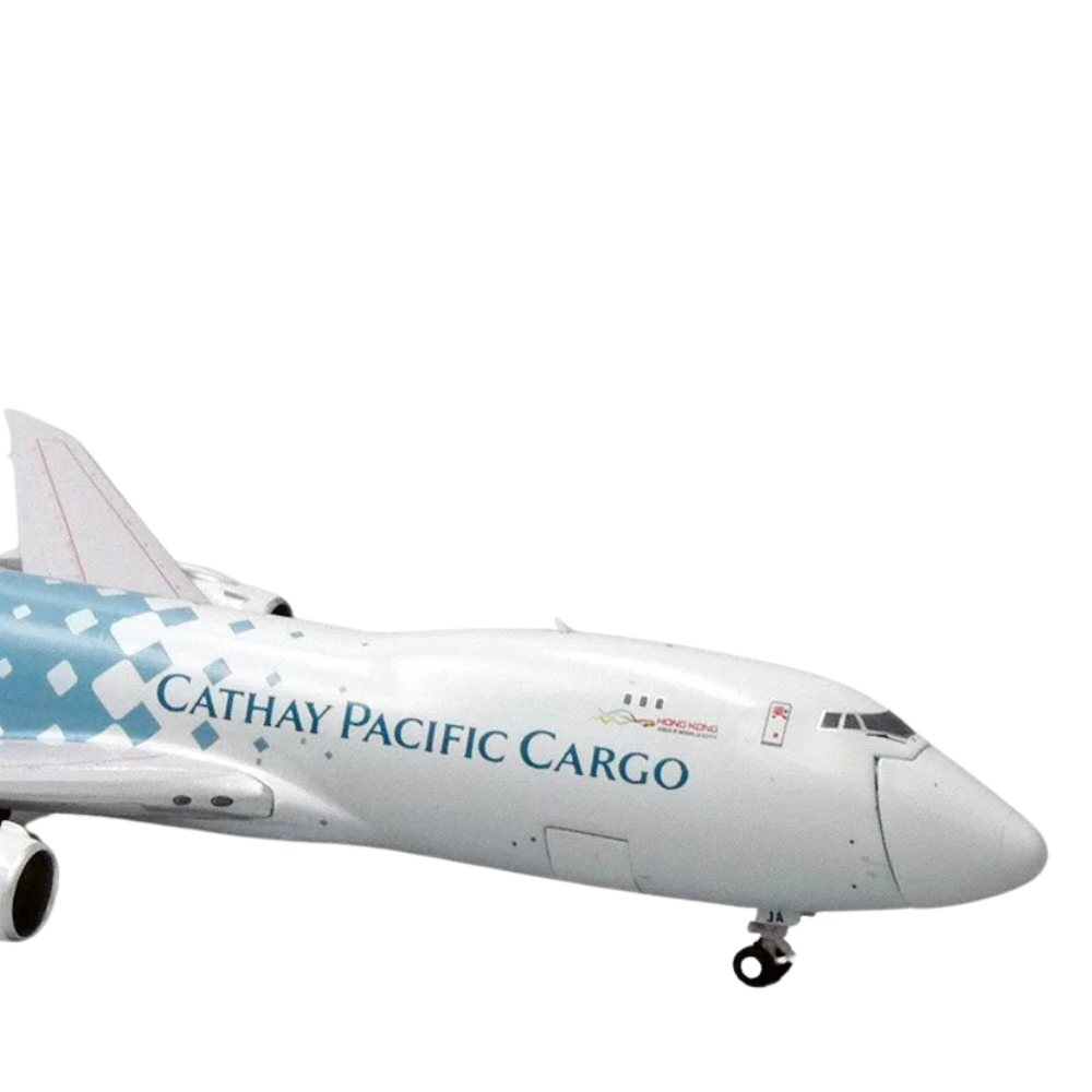RBF現貨 JC 金屬 1:400 CATHAY 747-8F B-LJA Open Nose EW4748005 *kostenloser Versand* 全球免運費