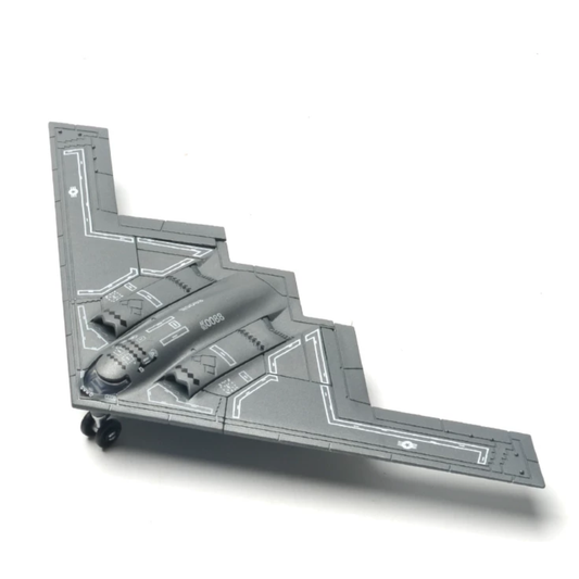 RBF  1:200 B-2 Snap-Fit Pre-Colored 免膠水預上 SPM-B2 全球免運 Free Shipping Worldwide
