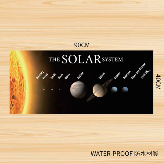 RBF絕版  L17 SOLAR SYSTEM DESK PAD 90x40cm 桌墊 PAD9040-TSS1 *free shipping* 全球免運費