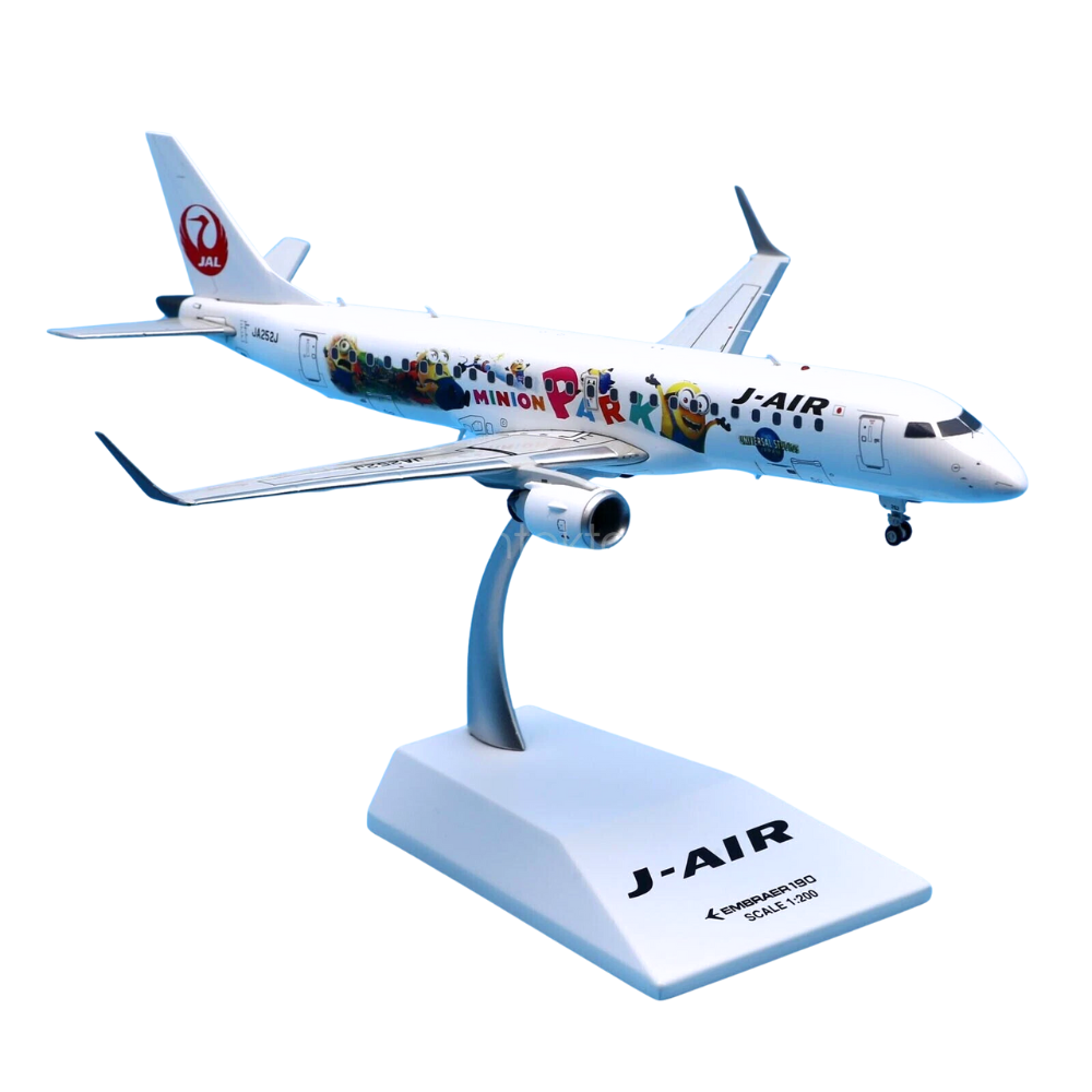 RBF現貨 JC 金屬 1/200 J-Air  ERJ-190STD Minion Park  SA2010 *free shipping* 全球免運費