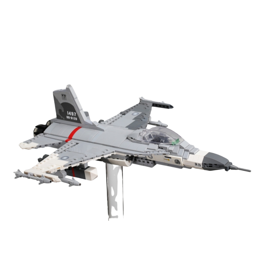 RBF絕版 ROCAF IDF Brick Kit 37cm 積木模型套件 MC18 *kostenloser Versand* 全球免運費
