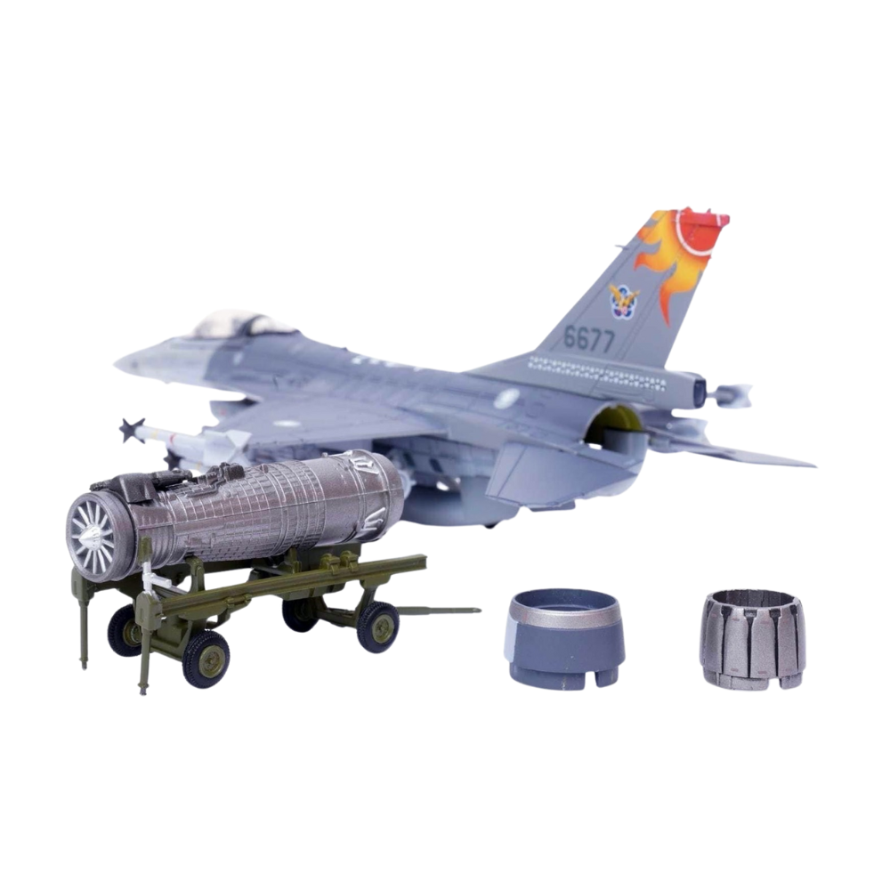 RBF現貨 ALB 金屬 1:72 Taiwan AIR FORCE F-16A 6677  ALB721601 *free shipping* 全球免運費