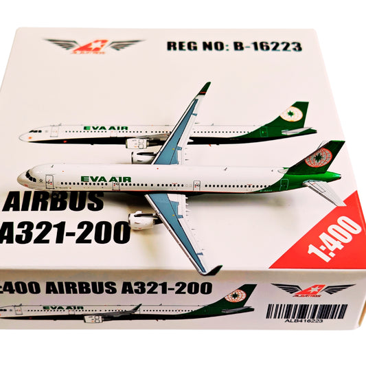 RBF現貨 ALB 金屬 1:400 EVA A321 B-16223 ALB416223 *free shipping* 全球免運費