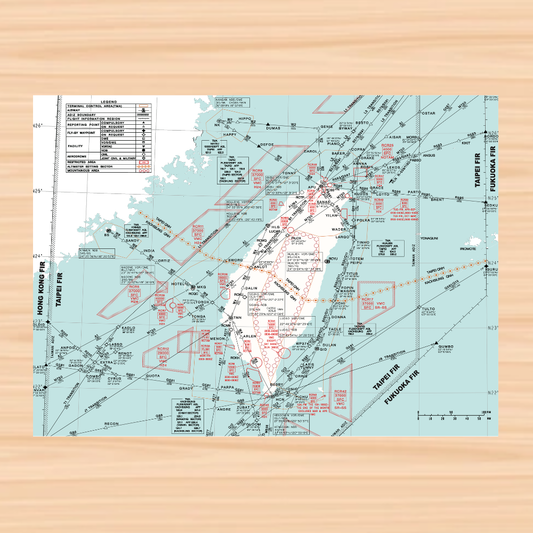 RBF 現貨 TAIWAN AIRWAY DESK PAD 90x66cm 桌墊 PAD9066-TW-AIRWAY 全球免運 Free Shipping Worldwide
