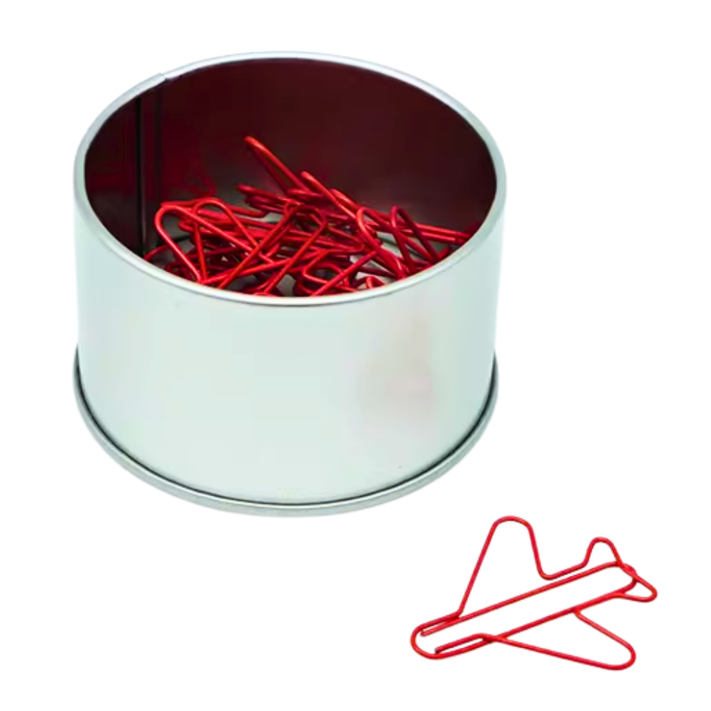 RBF 現貨 Airplane paper clip 20PC 迴紋針 APC-R 全球免運 Free Shipping Worldwide
