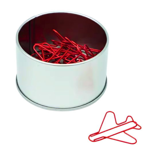 RBF 現貨 Airplane paper clip 20PC 迴紋針 APC-R 全球免運 Free Shipping Worldwide