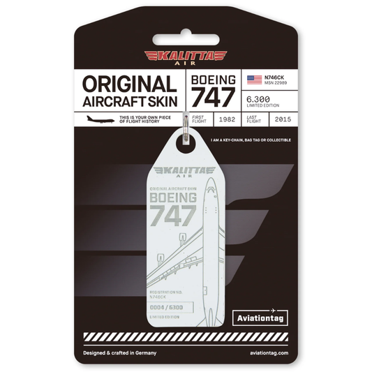 RBF 現貨 Aviationtag Kalitta 747 N746CK White 4260411672432 全球免運 Free Shipping Worldwide