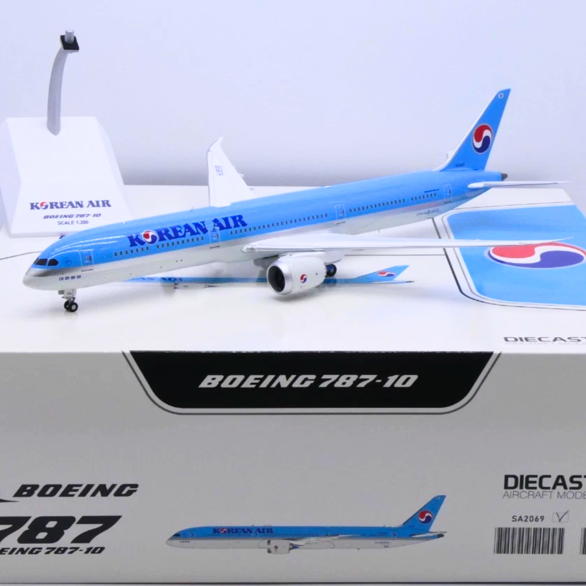 RBF絕版  1/200 Korean Air 787-10 Dreamliner H SA2069 *free shipping* 全球免運費