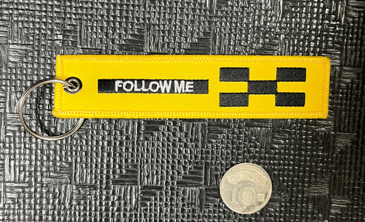 RBF現貨  FOLLOW ME KEY CHAIN 鑰匙圈 K-FM *free shipping* 全球免運費
