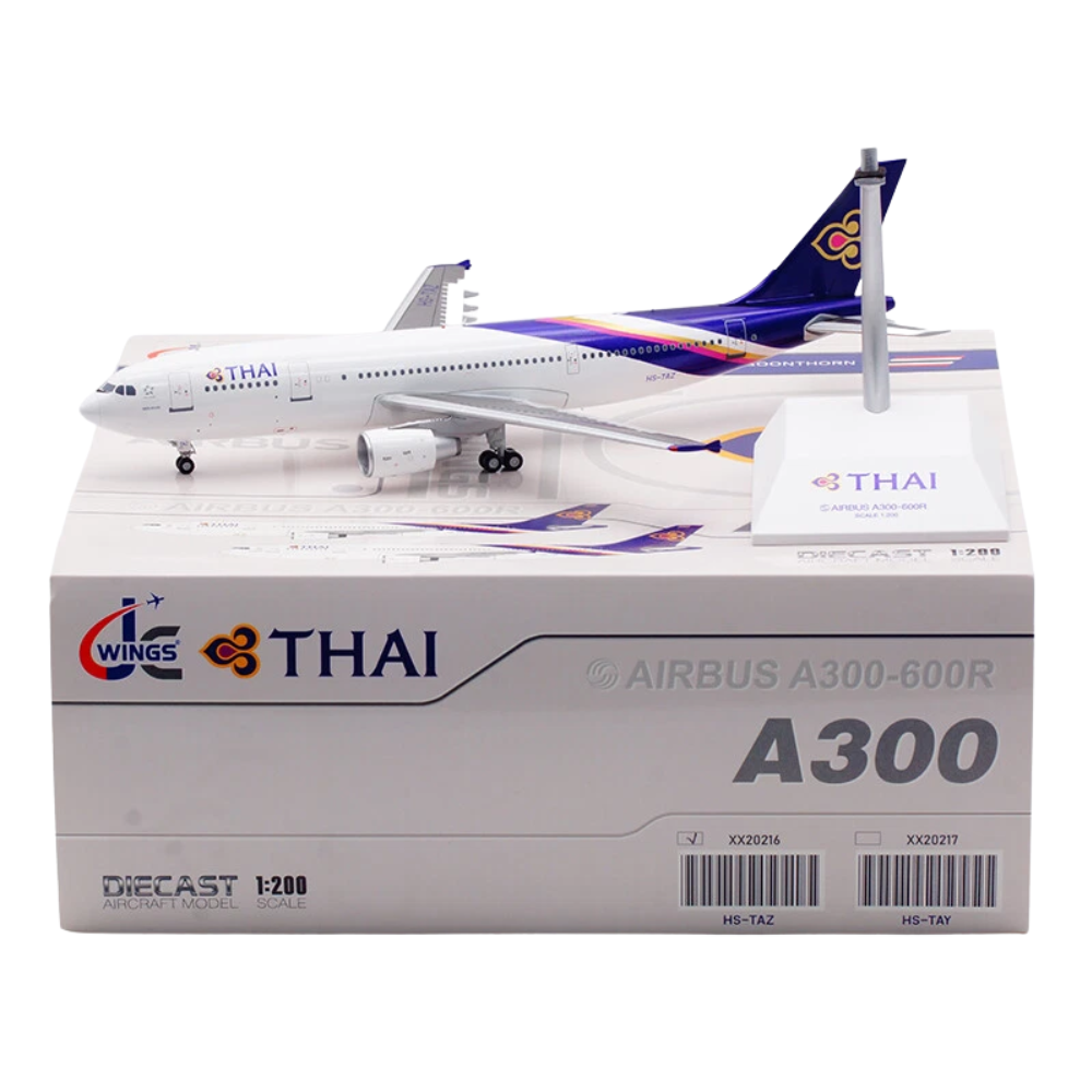 RBF現貨 JC 金屬 1:200 Thai A300-600R Last Flight HS- XX20216 *kostenloser Versand* 全球免運費