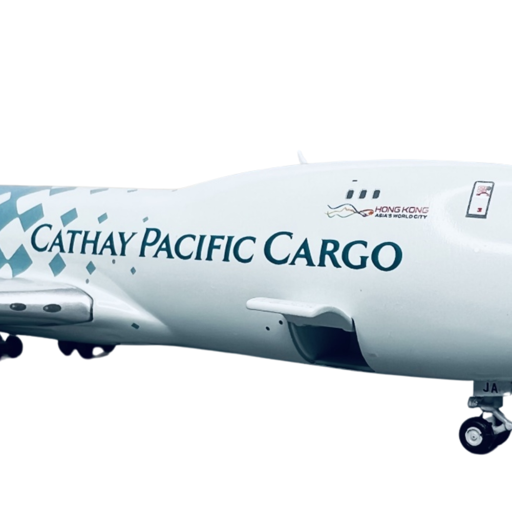 RBF現貨 JC 金屬 1:400 CATHAY 747-8F B-LJA Open Nose EW4748005 *kostenloser Versand* 全球免運費