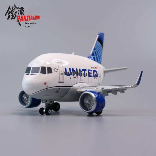 RBF絕版  UNITED Cartoon plane A321 NEO 70102PJ *free shipping* 全球免運費