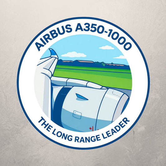 RBF現貨  A350-1000 sticker 7cm 貼紙 S7-AATRL 全球免運 Free Shipping Worldwide