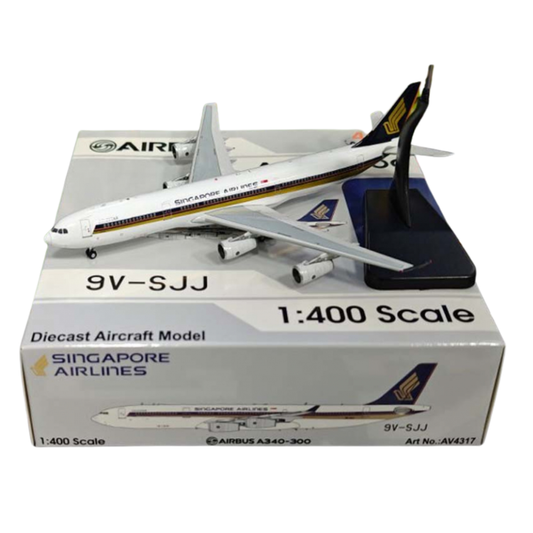 RBF現貨  AV 1/400 9V-SJJ Singapore A340-313 AV4317 全球免運 Free Shipping Worldwide
