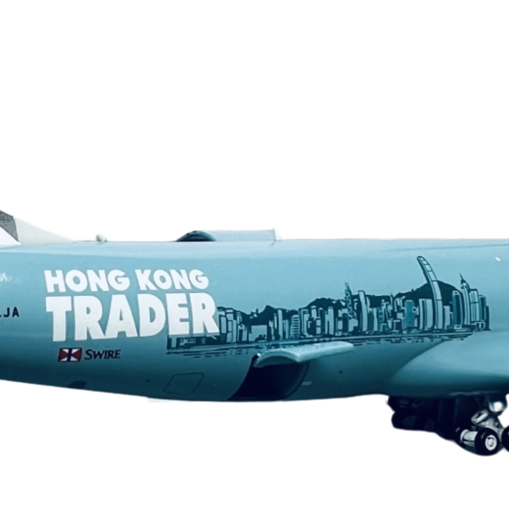 RBF現貨 JC 金屬 1:400 CATHAY 747-8F B-LJA Open Nose EW4748005 *kostenloser Versand* 全球免運費