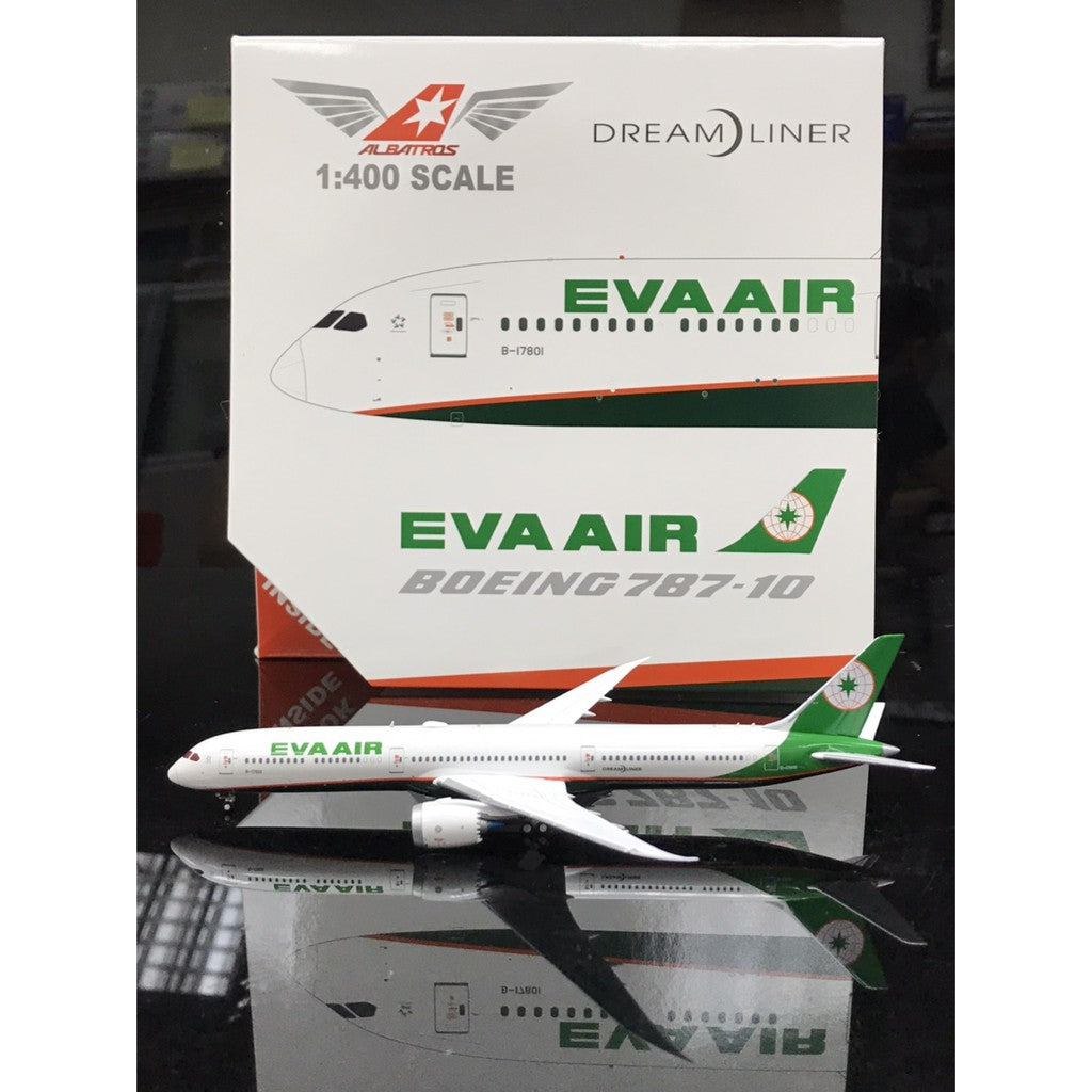 RBF現貨 ALB 金屬 1:400 EVA AIR 787-10 B-17801 ALB4EVA08 *free shipping* 全球免運費