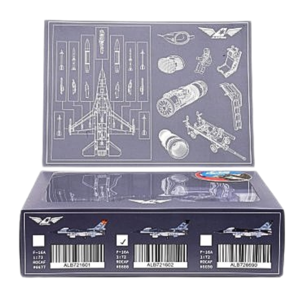 RBF現貨 ALB 金屬 1:72 Taiwan AIR FORCE F-16A 6677  ALB721601 *free shipping* 全球免運費