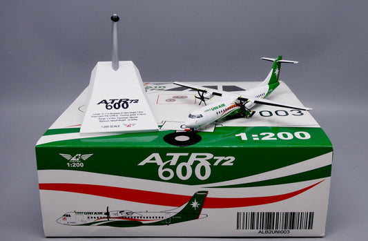 RBF現貨 ALB 金屬 1:200 UNI AIR ATR72 B-17003 ALB2UNI003 *free shipping* 全球免運費