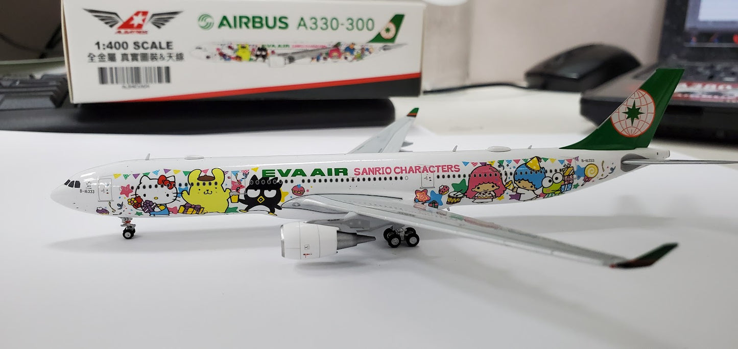 RBF現貨 ALB 金屬 1:400 EVA AIR A330-300 B-16333 派對 ALB4EVA04 *free shipping* 全球免運費