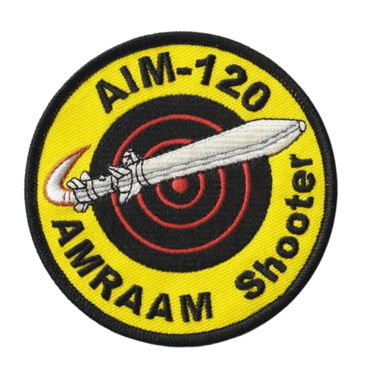 RBF現貨  AIM-120 PATCH 10CM 臂章 ARM-AIM120-2 *free shipping* 全球免運費