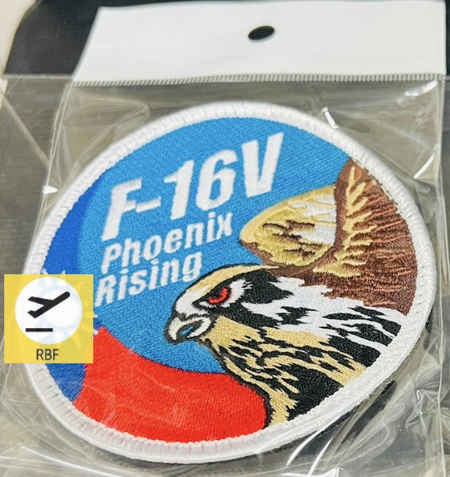 RBF絕版  ROCAF F-16V PATCH 臂章 ARM-F16V *free shipping* 全球免運費