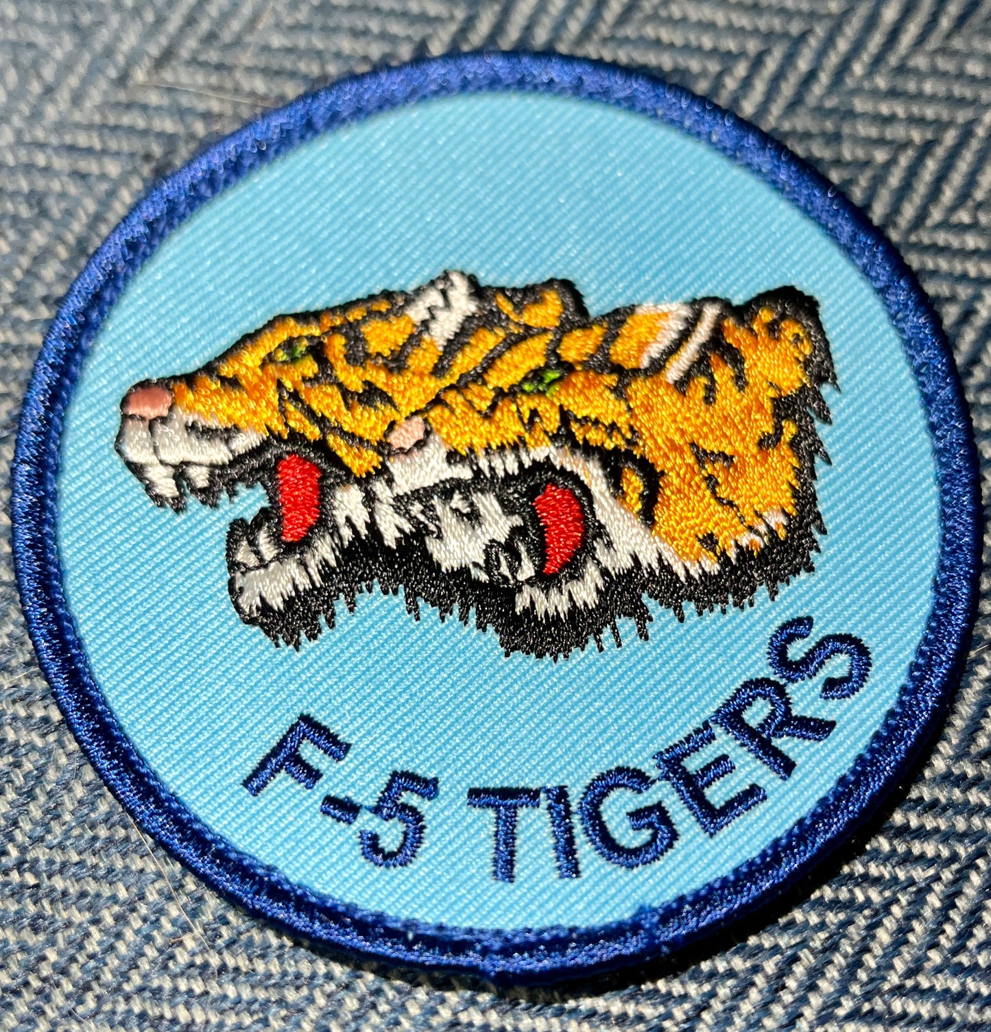 RBF現貨  F-5 TIGERS PATCH 臂章 ARM-F5TIGERS *free shipping* 全球免運費