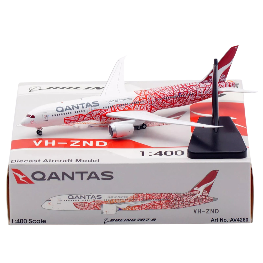 RBF 現貨 AV 1:400 VH-ZND Qantas 787-9 AV4260 全球免運 Free Shipping Worldwide