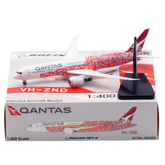 RBF 現貨 AV 1:400 VH-ZND Qantas 787-9 AV4260 全球免運 Free Shipping Worldwide