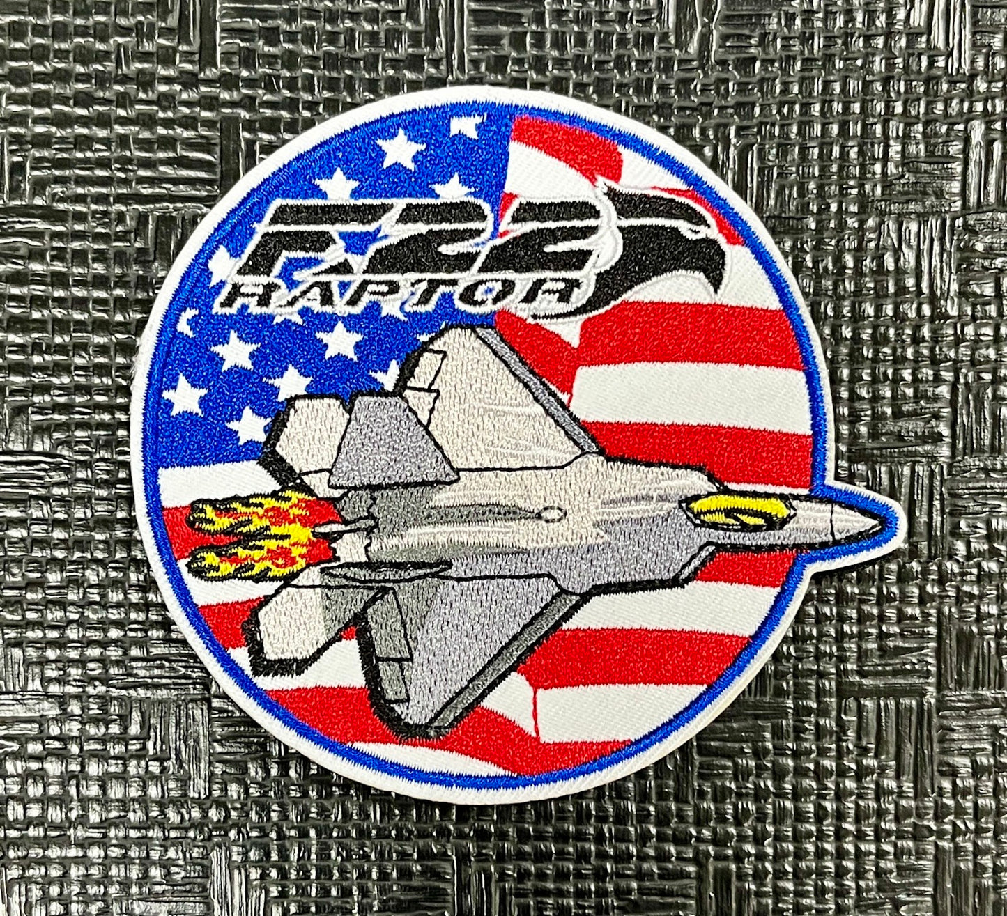 RBF現貨  F-22 10CM PATCH 臂章 ARM-F22 *free shipping* 全球免運費