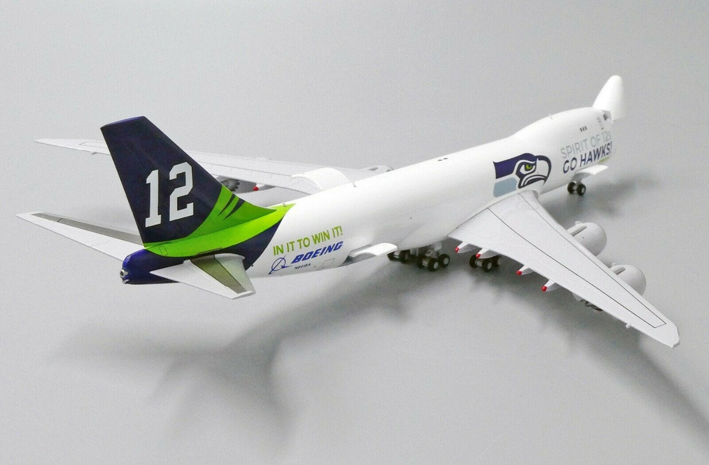 RBF現貨 JC 金屬 1:400 747-8 SEATTLE EW4748007 *free shipping* 全球免運費