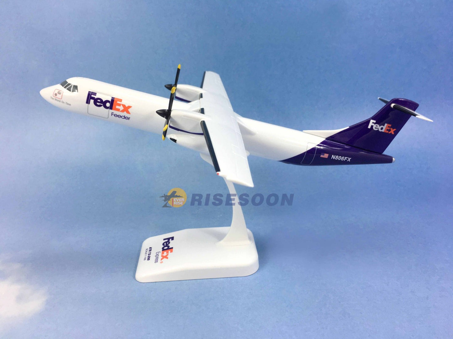 RBF絕版  1/100 FEDEX ATR72 FDX10AT72F01 *free shipping* 全球免運費