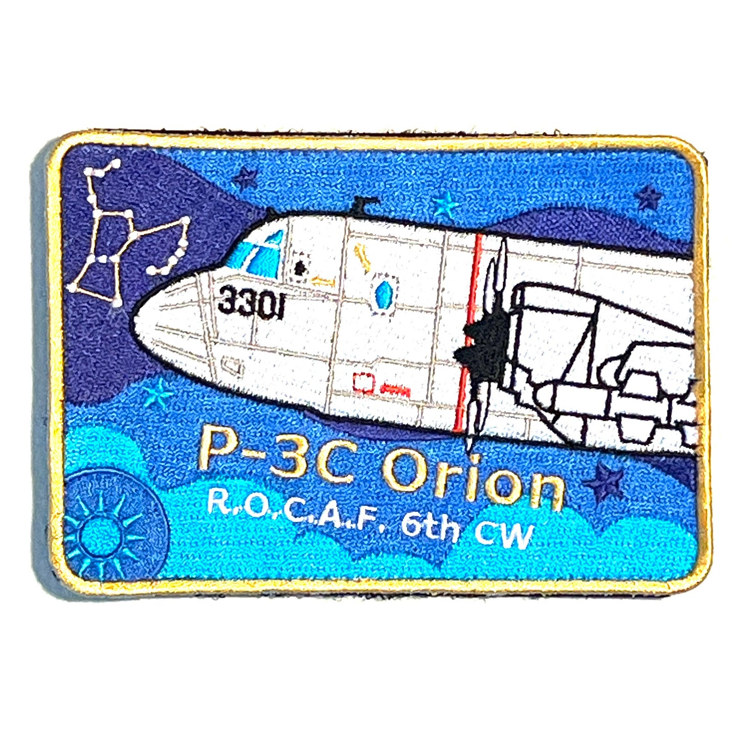 RBF現貨  ROCAF P-3C 11CM PATCH 臂章 ARM-P36TH *free shipping* 全球免運費