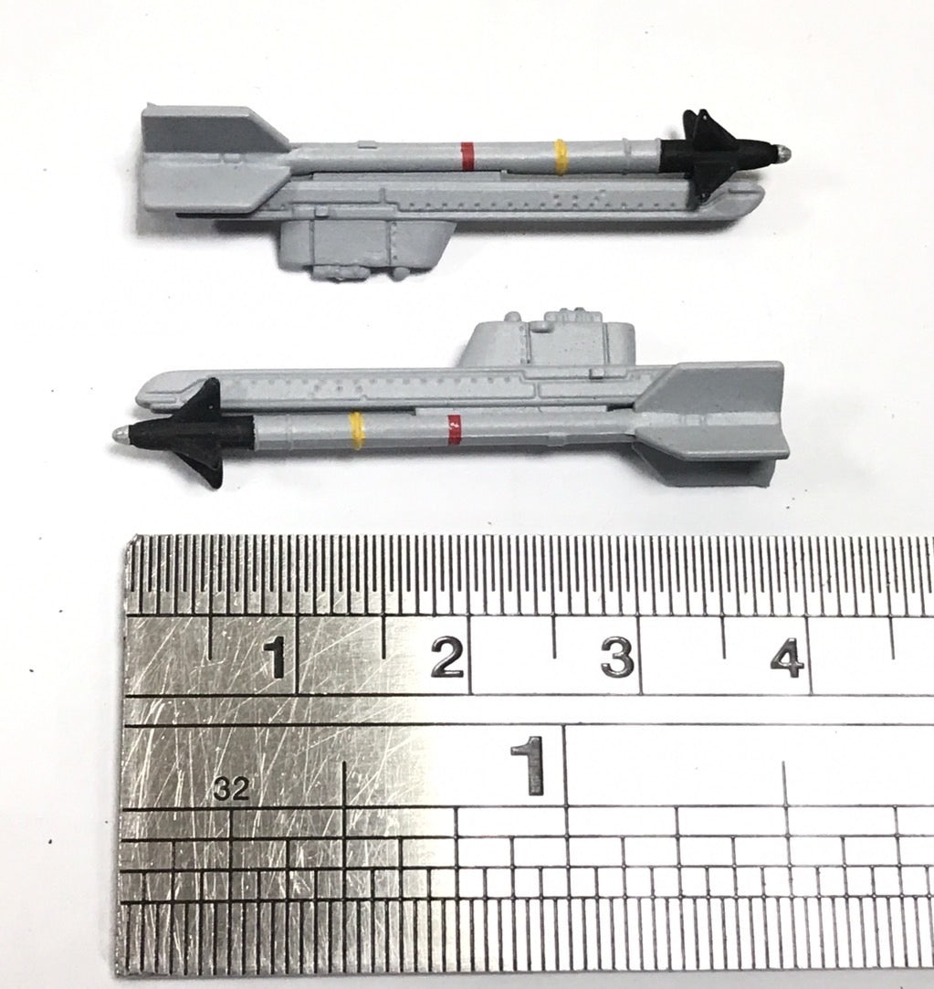 RBF現貨  1:72 AIM-9 wiTH pylon  AIM-9-PYLON *free shipping* 全球免運費