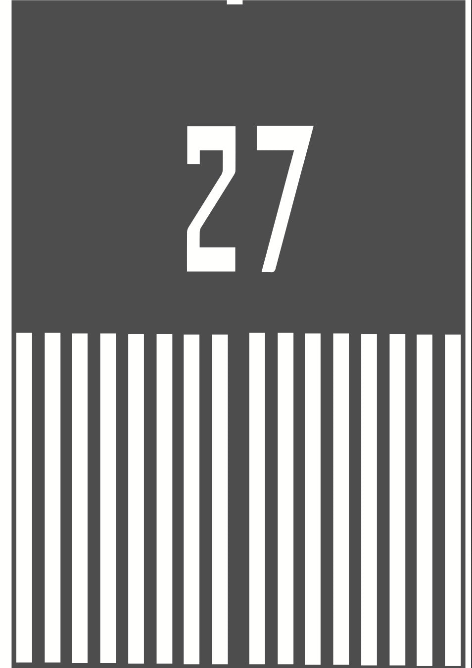 RBF現貨  1:400 RUNWAY 27 SCENE 機場 跑道 RUNWAY 佈 RWY27-A4 *free shipping* 全球免運費