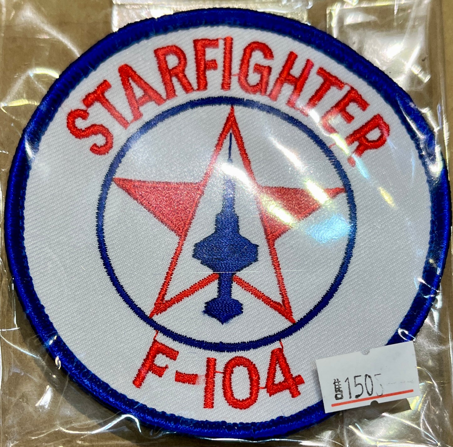 RBF絕版  F-104 STARFIGHTER PATCH 臂章 ARM-F104SF *free shipping* 全球免運費
