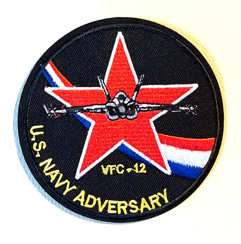 RBF現貨  F-18 VFC-12 10CM PATCH 臂章 ARM-VFC12 *free shipping* 全球免運費