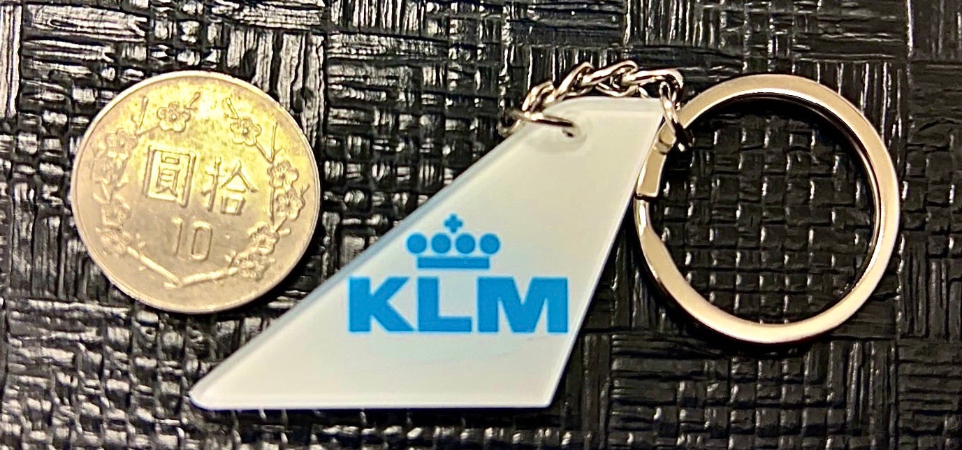 RBF現貨  KLM Acrylic KEY CHAIN KEY CHAIN 鑰匙圈  K200-KL *free shipping* 全球免運費