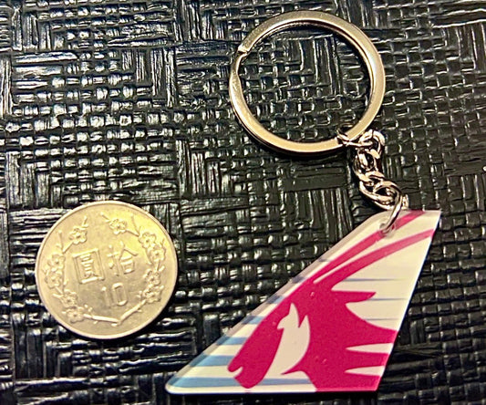 RBF絕版  QATAR Acrylic KEY CHAIN KEY CHAIN 鑰匙 K200-QR *free shipping* 全球免運費