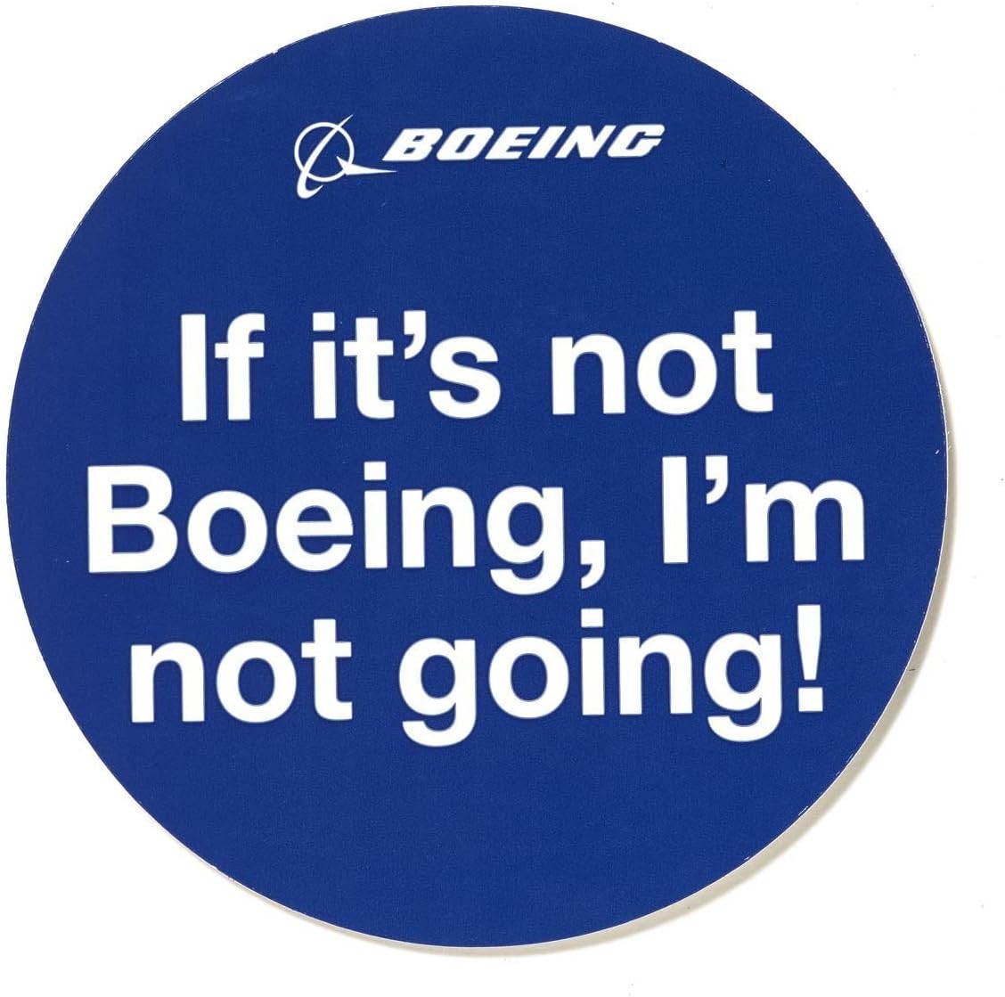 RBF現貨  BOEING STICKER 10CM 貼紙 S-NBNG *free shipping* 全球免運費