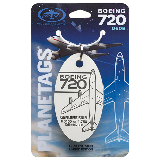 RBF  Boeing 720-060B PLANETAGS N7381 670087938789 全球免運 Free Shipping Worldwide