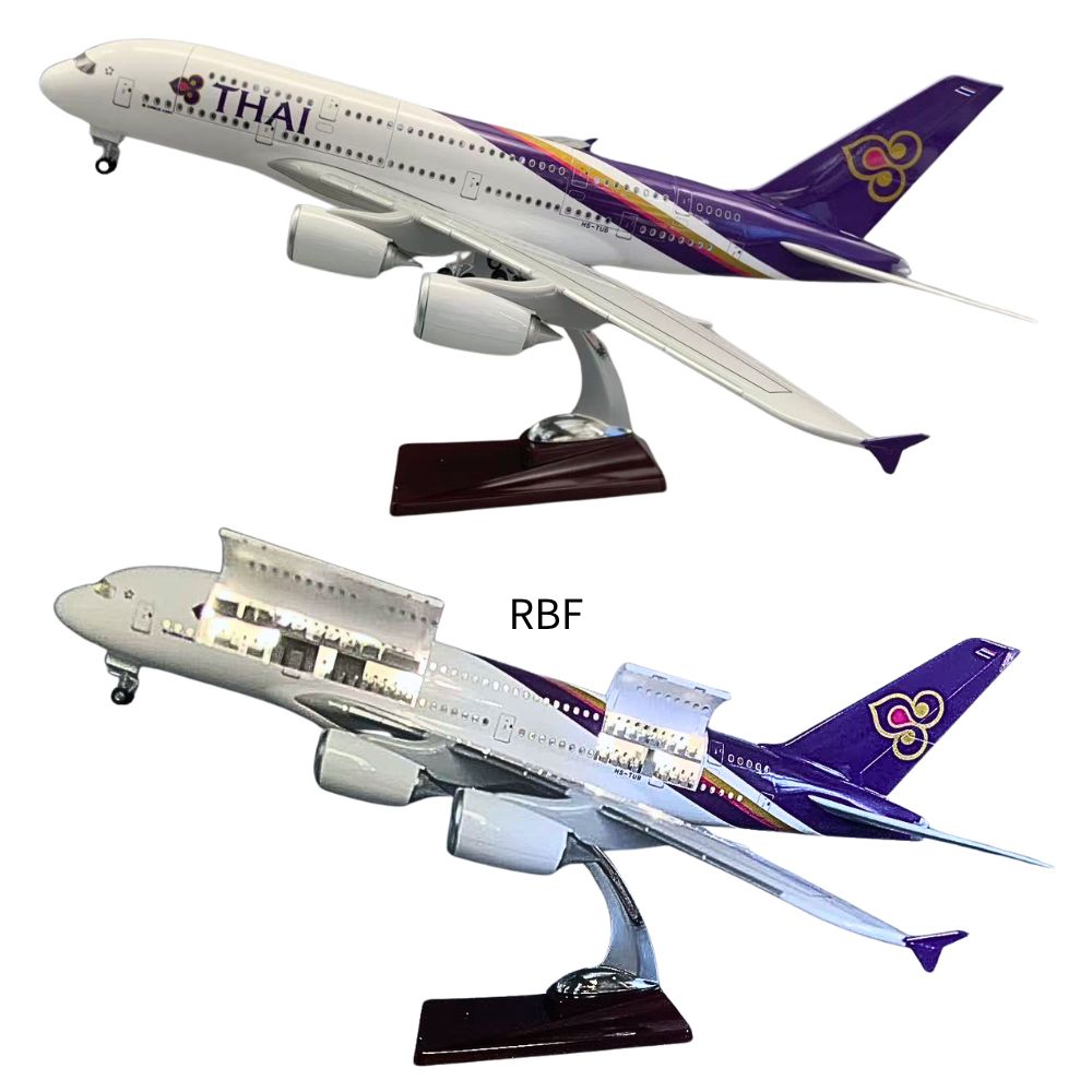 RBF  1:160 A380 THAI CUTAWAY MODEL A108-2